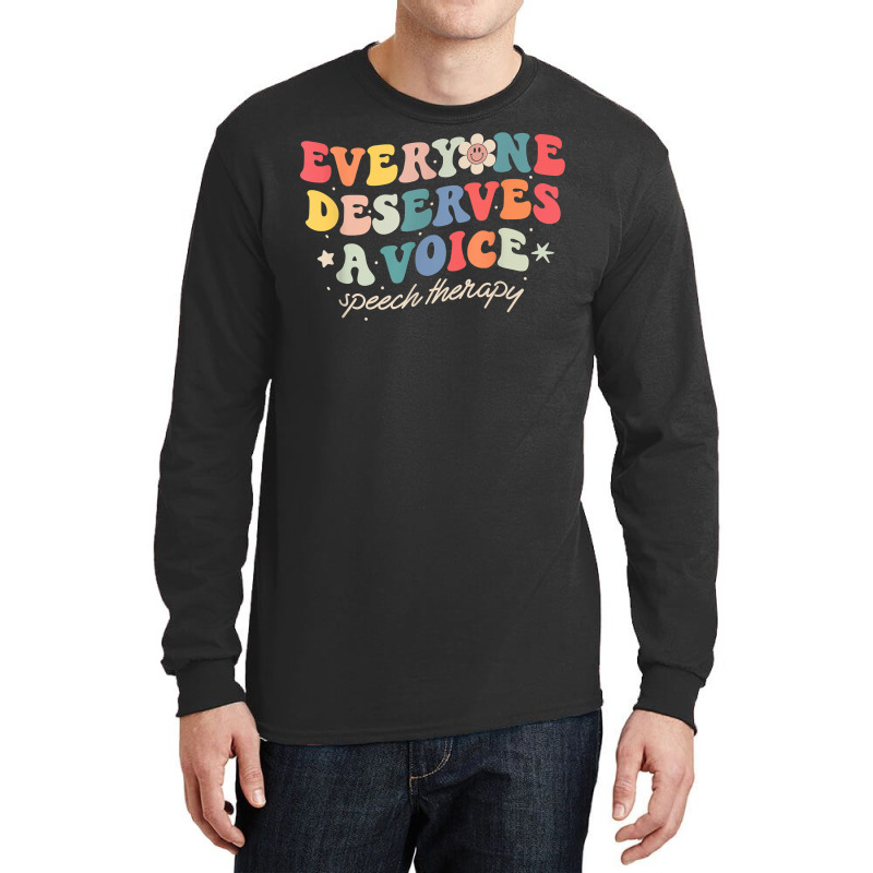 Speech Therapy Speech Language Pathologist Slp Tea Long Sleeve Shirts | Artistshot