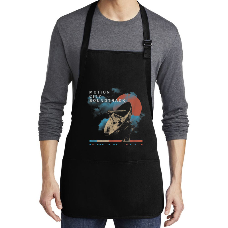 Motion City Soundtrack   Radar   Official Merchand Medium-length Apron | Artistshot