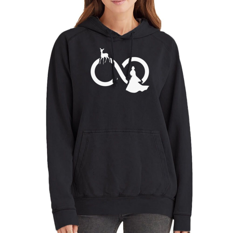 Infinity Sign Wizard Silhouette Vintage Hoodie by sahleraukamps | Artistshot