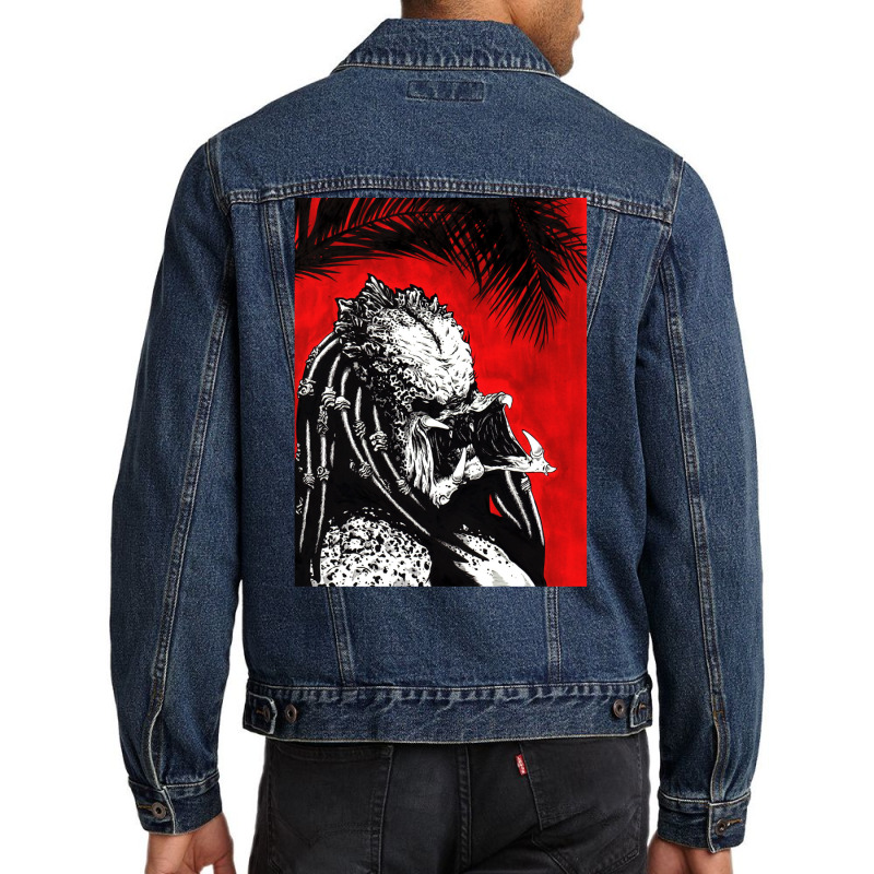 Persistent Space Hunter Men Denim Jacket by bekeevsreckok | Artistshot