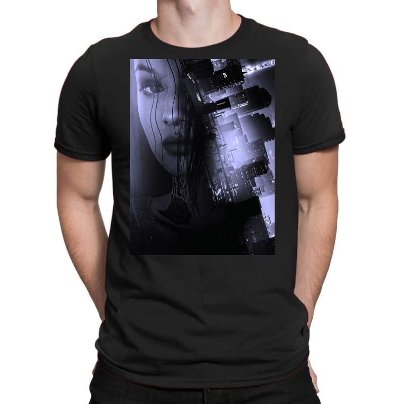 Double Exposure Judy T-Shirt by lehnenbeytutl | Artistshot