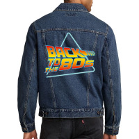 Back To The 80s   Back To The 80s Men Denim Jacket | Artistshot