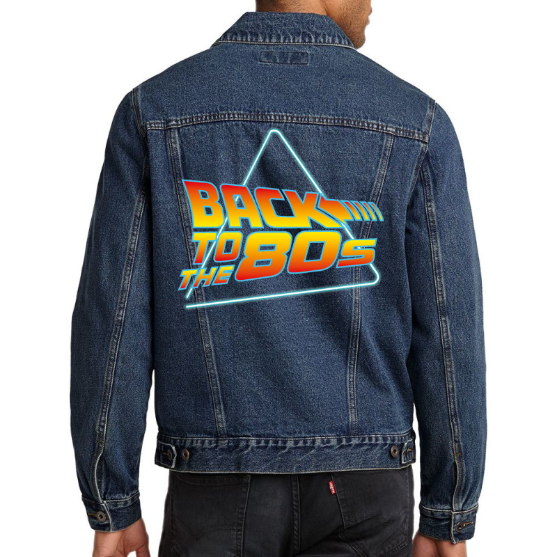 Back To The 80s   Back To The 80s Men Denim Jacket by salvanspiza3 | Artistshot