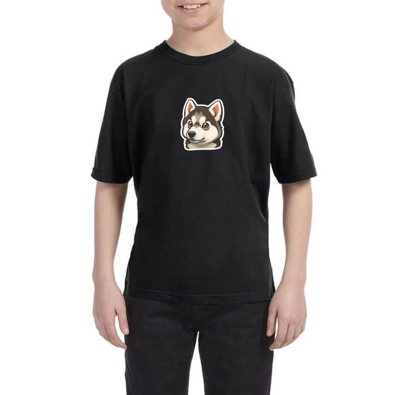 Wolf Digital Painting Youth Tee by Kailooma | Artistshot