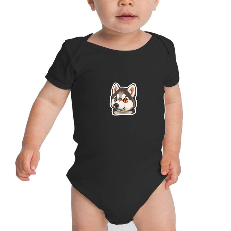 Wolf Digital Painting Baby Bodysuit by Kailooma | Artistshot