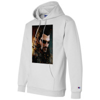 Jensen Double Exposure Poster Champion Hoodie | Artistshot