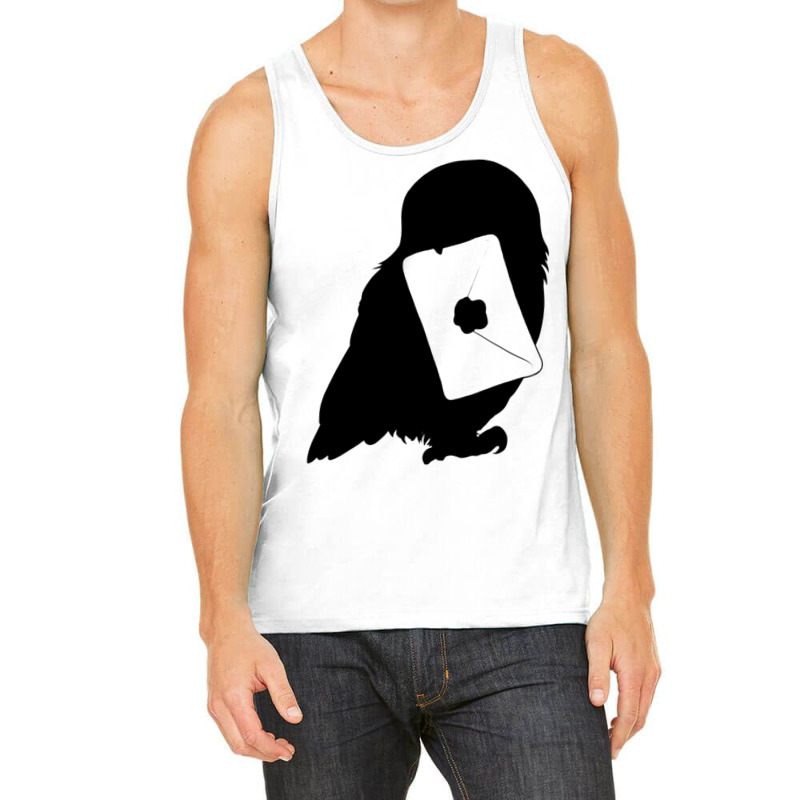 Magic Owl And Letter Silhouette 21 Tank Top by didwaycarw | Artistshot