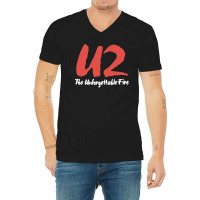 U Two Unforgettable Fire V-neck Tee | Artistshot