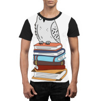 Magic Owl On Books 3 Graphic T-shirt | Artistshot