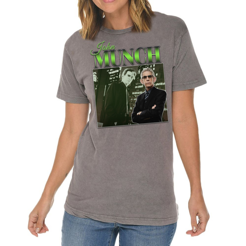 John Munch 90s Inspired Vintage Homage Vintage T-shirt | Artistshot