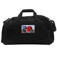 Hot Red !! Active Duffel | Artistshot