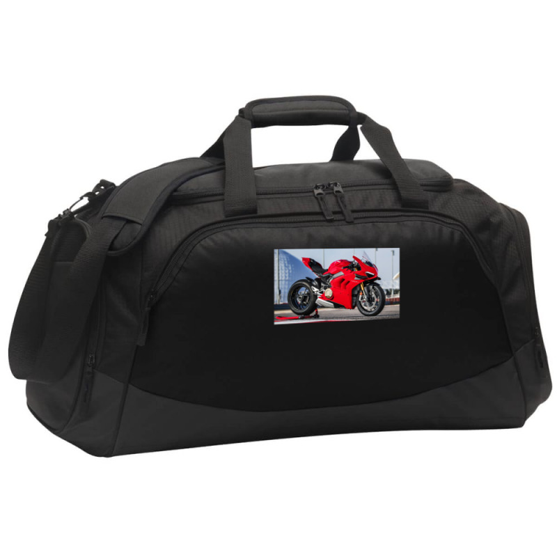 Hot Red !! Active Duffel | Artistshot