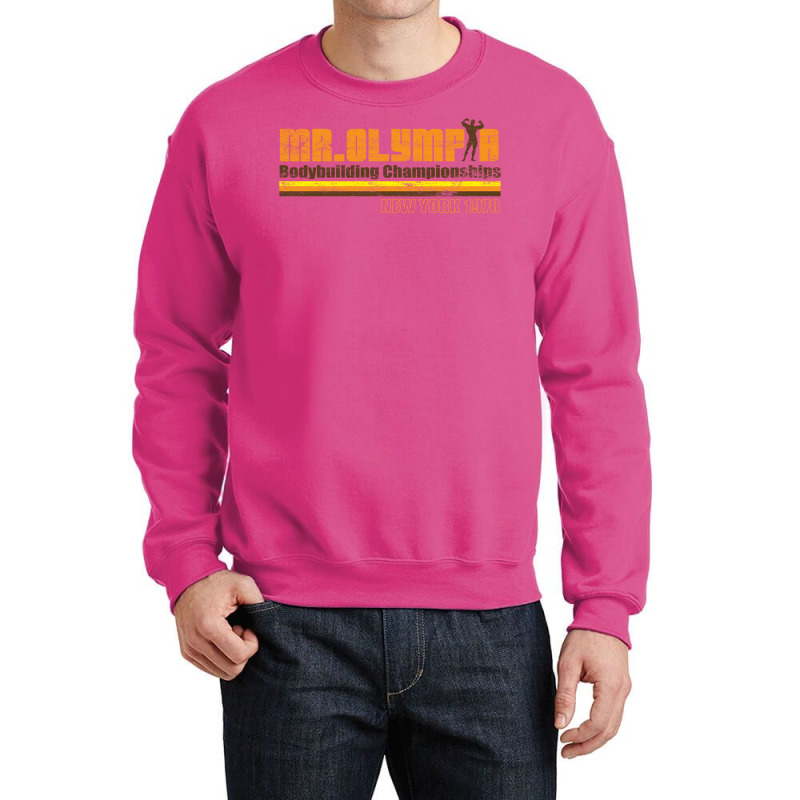 Mr. Olympia 1970 Crewneck Sweatshirt by lyailankafud | Artistshot