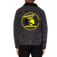 Baywatch Lifeguard Unisex Sherpa-lined Denim Jacket | Artistshot