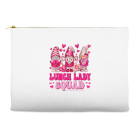 Lunch Lady Teacher Squad Valentines Day Gnomes Hol Accessory Pouches | Artistshot