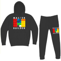 Master Builder Building Blocks Brick Builders Toys Hoodie & Jogger Set | Artistshot