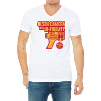 Olsen Camera V-neck Tee | Artistshot