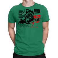 Blood Feast Vintage Horror Movie Poster T-shirt | Artistshot