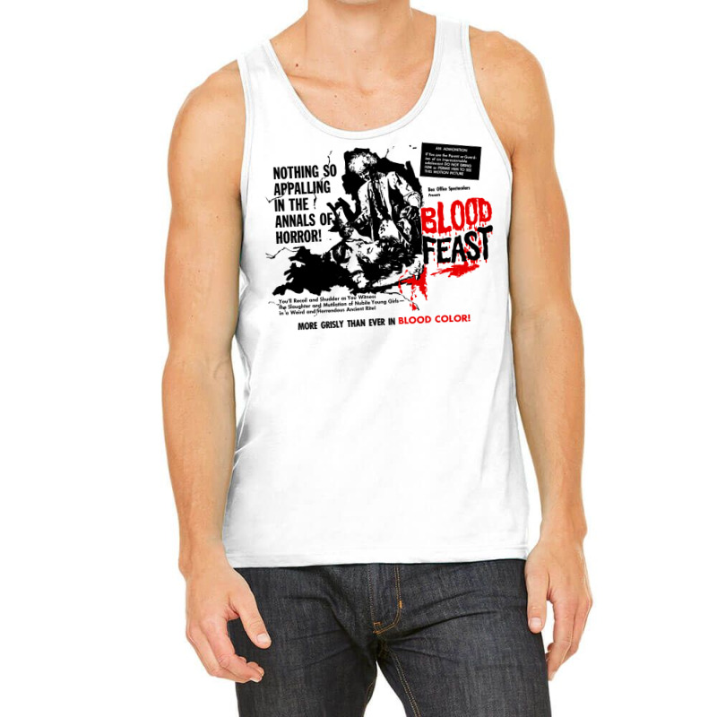 Blood Feast Vintage Horror Movie Poster Tank Top by salvanspiza3 | Artistshot