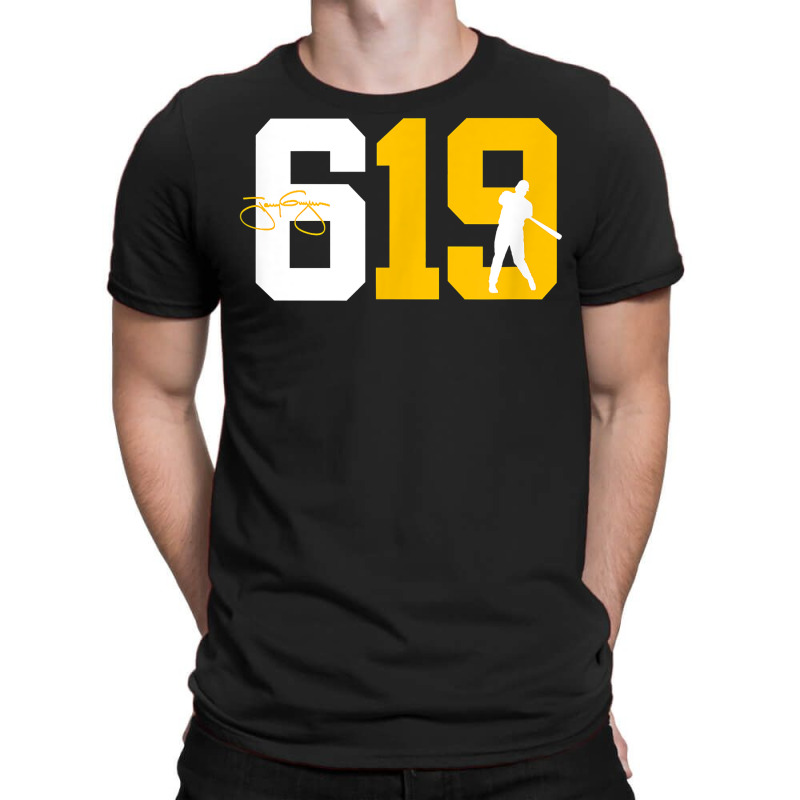 San Diego 619 Area Code Baseball Inspired T Shirt T-shirt | Artistshot