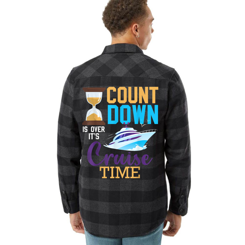 Countdown Is Over 2023 Cruise Time Cruising Trip M Flannel Shirt | Artistshot