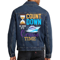 Countdown Is Over 2023 Cruise Time Cruising Trip M Men Denim Jacket | Artistshot