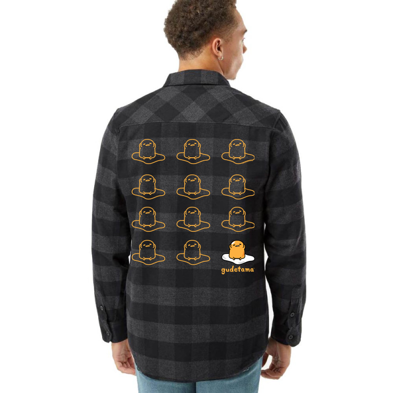 Gudetama The Lazy Egg Real Sweatshirt Flannel Shirt | Artistshot