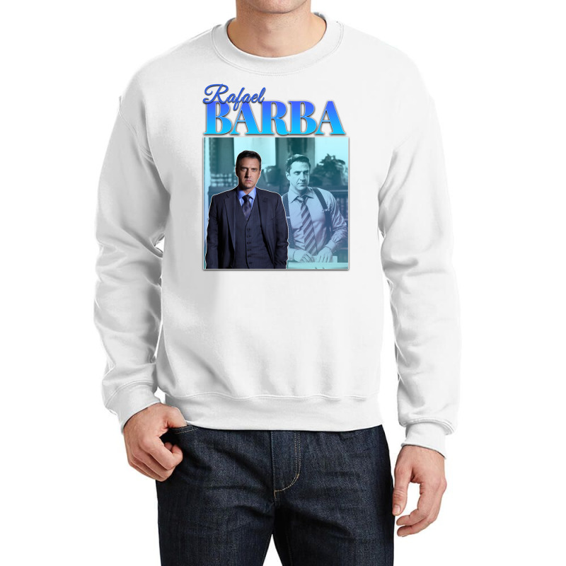 Rafael Barba 90s Inspired Vintage Homage Crewneck Sweatshirt by bekeevsreckok | Artistshot