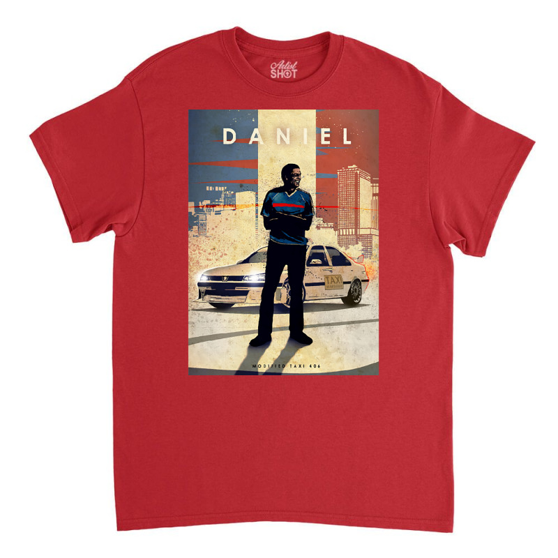 Daniel Morales   Taxi   Renaut 406   Car Legends Classic T-shirt by jahvansereroa | Artistshot