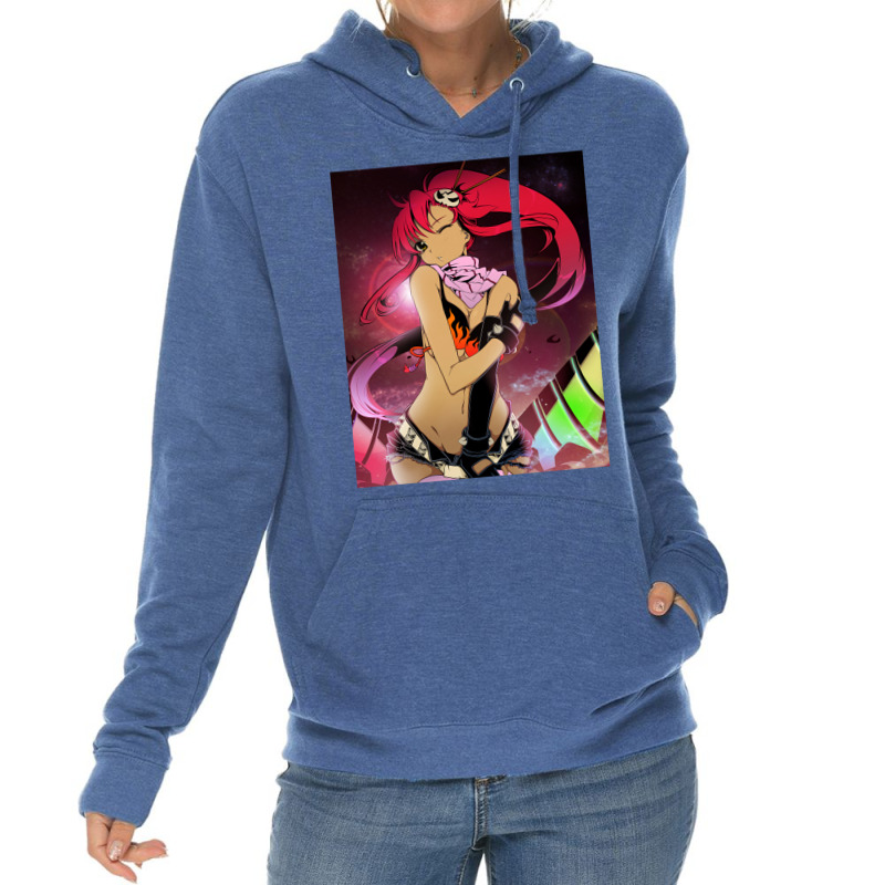 Gurren Lagann Yoko Littner Lightweight Hoodie by salvanspiza3 | Artistshot