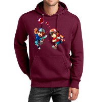 Retro Arcade Pang   Vector Illustration Unisex Hoodie | Artistshot