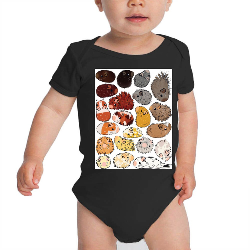 Guinea Pig Gradient Baby Bodysuit | Artistshot