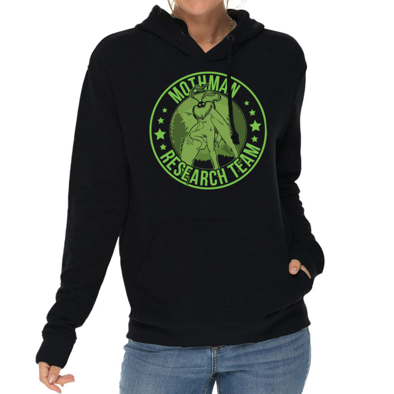 Mothman Hide & Seek Research Team Champion Cryptid Lightweight Hoodie by bellaaa | Artistshot