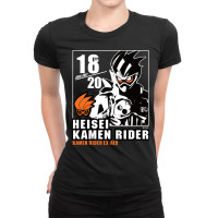 Kamen Rider Ex Aid Heisei Rider Anniversary Long S Ladies Fitted T-shirt | Artistshot