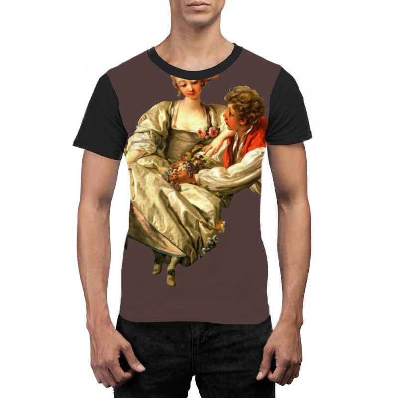 Rococo Cuties 3 Graphic T-shirt | Artistshot