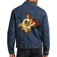 Rococo Cuties 3 Men Denim Jacket | Artistshot