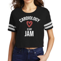 Cardiology Is My Jam Cardiology Cardiologist Heart Scorecard Crop Tee | Artistshot