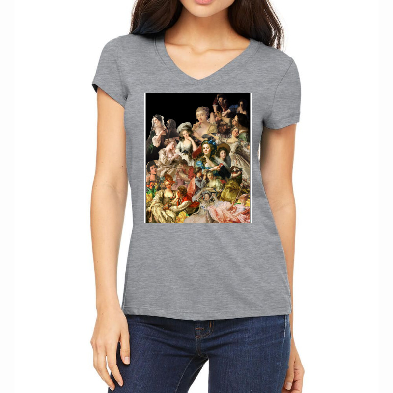 Art History Collection Women's V-Neck T-Shirt by toglisetarhp | Artistshot