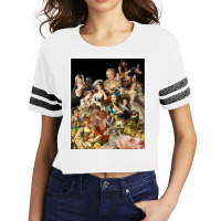 Art History Collection Scorecard Crop Tee | Artistshot