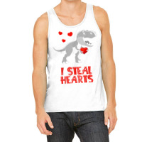 I Steal Hearts Dinosaur Valentines Day For Baby Bo Tank Top | Artistshot