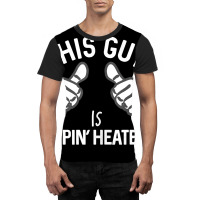 This Guy Is Rippin' Heaters Funny Smoking Cigarett Graphic T-shirt | Artistshot