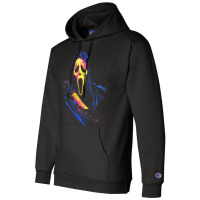 The Scream Full Color Champion Hoodie | Artistshot