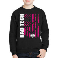 Radiologic Technologist Rad Tech Radiology Long Sl Youth Sweatshirt | Artistshot