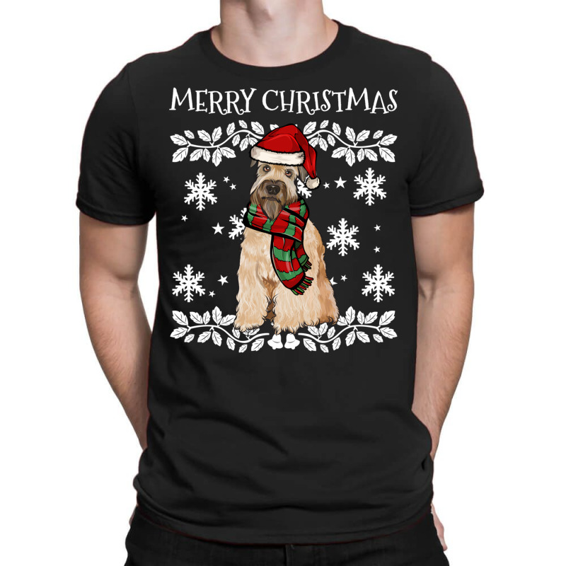 Merry Christmas Ornament Soft Coated Wheaten Terri T-shirt | Artistshot