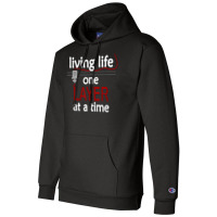 Living Life One Layer At A Time   3d Printing Enth Champion Hoodie | Artistshot