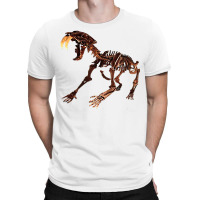 Smilodon. Saber Tooth Cat. Pleistocene   Pocket Em T-shirt | Artistshot