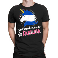 Salvadoran Flag El Salvador Unicornio T Shirt T-shirt | Artistshot