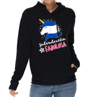 Salvadoran Flag El Salvador Unicornio T Shirt Lightweight Hoodie | Artistshot