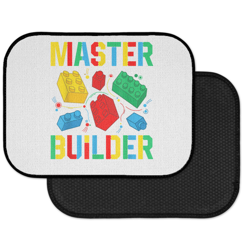 Master Builder Kids Building Blocks Brick Toy Mast Rear Car Mat | Artistshot