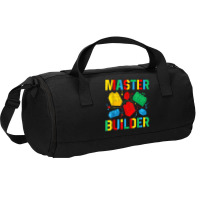 Master Builder Kids Building Blocks Brick Toy Mast Duffel Bag | Artistshot